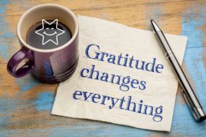 Start by Being Grateful